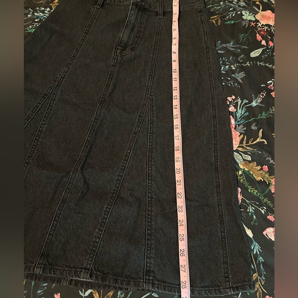 Madewell Midi A-Line Skirt - Picture 9 of 10